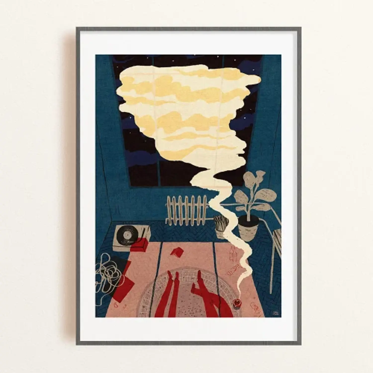 Midnight Talk Print