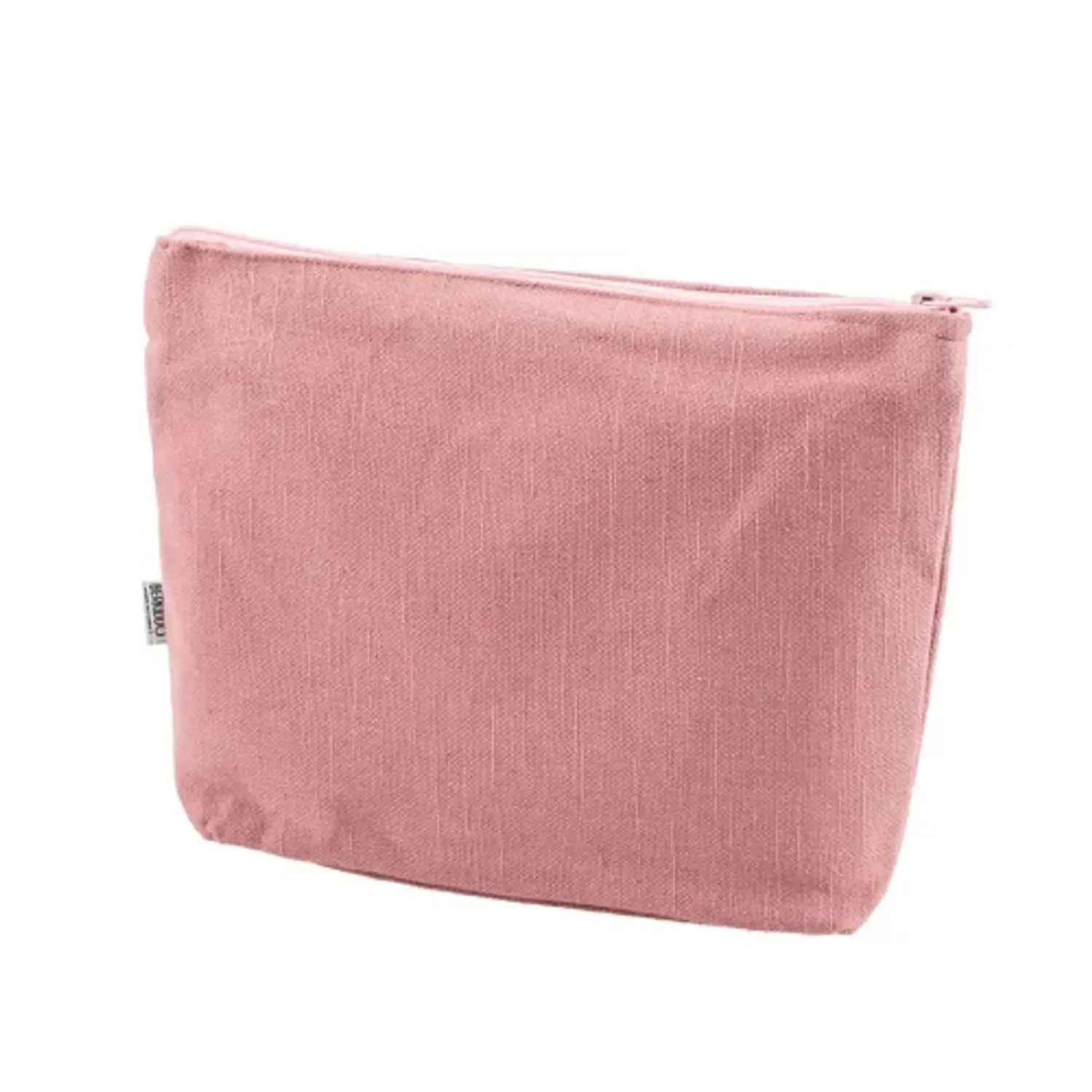 Polka Dot Lined Zipper Bag