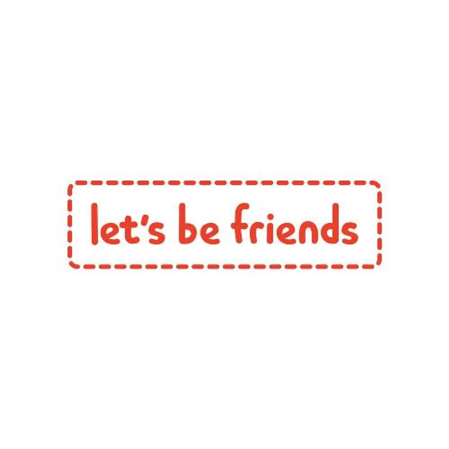 Let's Be Friends